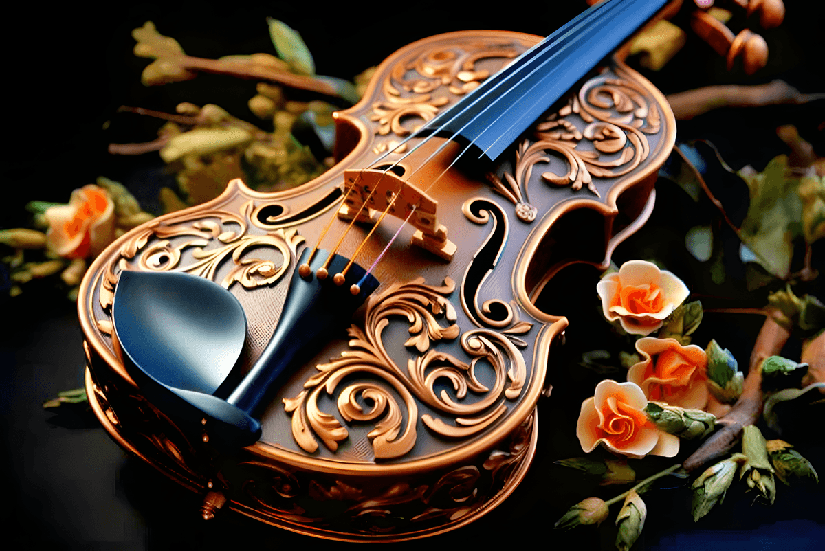 Violin learning environment